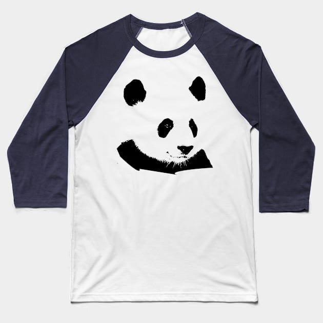 Panda Baseball T-Shirt by stax